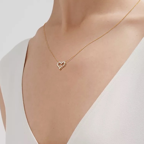 Tiffany & co Diamond heart necklace - Picture 5 of 8